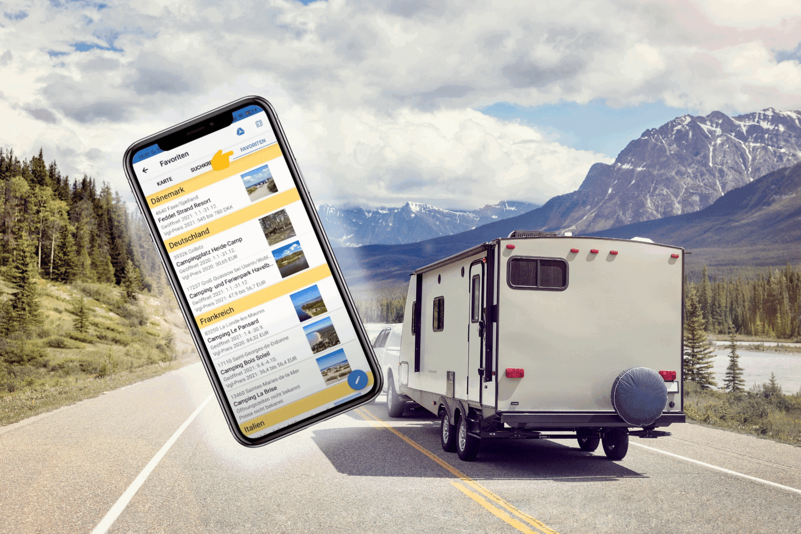 Geheimtipp für Camper: Die ADAC Camping und Stellplatz App enthüllt die besten Plätze Europas!