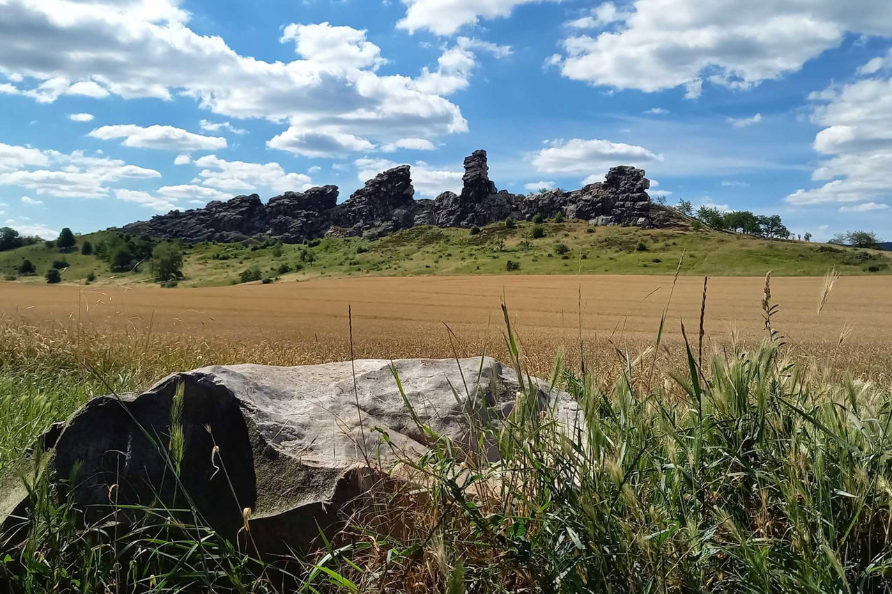 Camping Naturschönheiten Teufelsmauer Titel