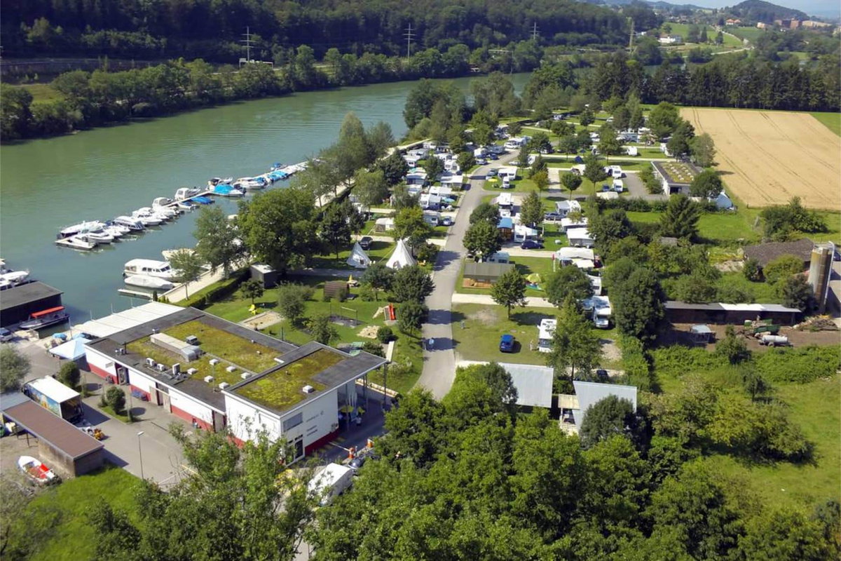 Home Office auf dem Campingplatz - Camping Solothurn