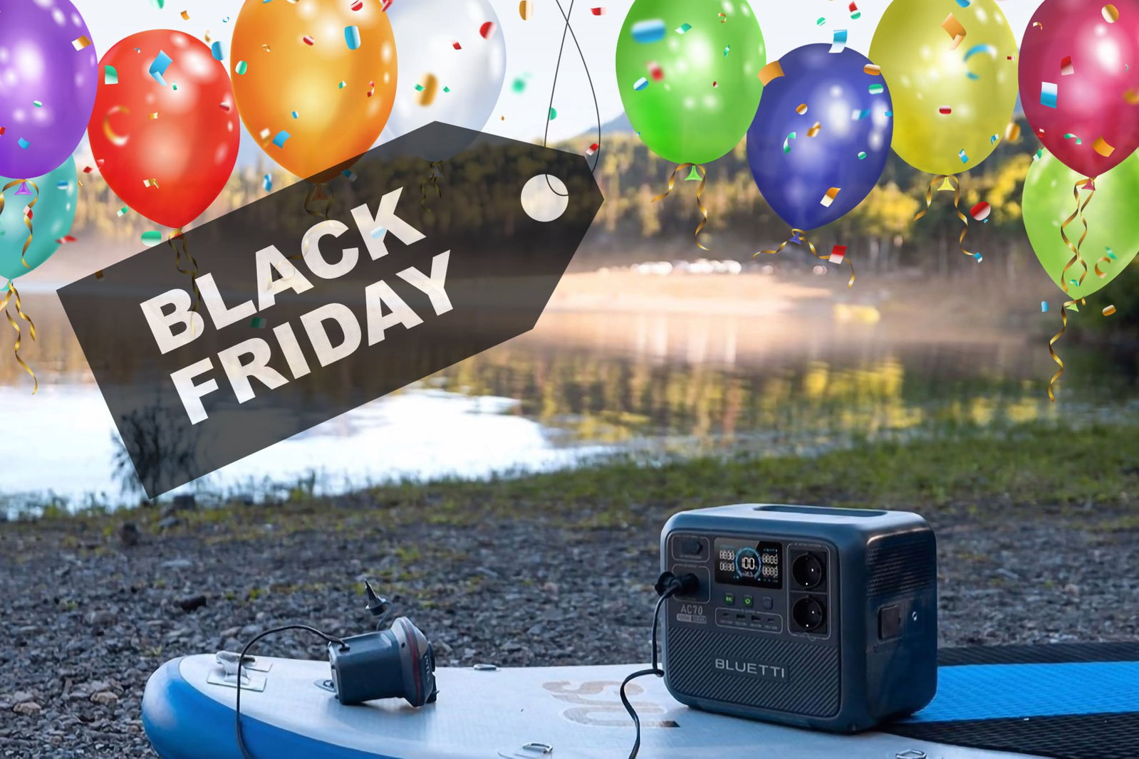 Black Friday Angebote von BLUETTI: Powerstationen, Ersatzakkus und Solarpanels stark reduziert!