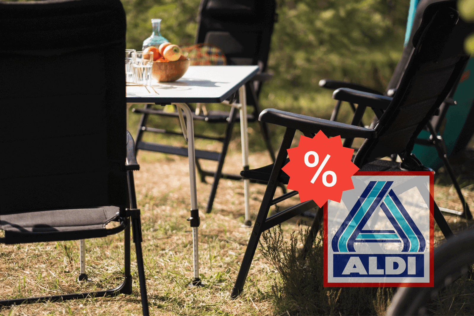 Nicht nur fürs Camping: Diese Klappstühle schmeißt Aldi gerade viel günstiger als alle anderen raus