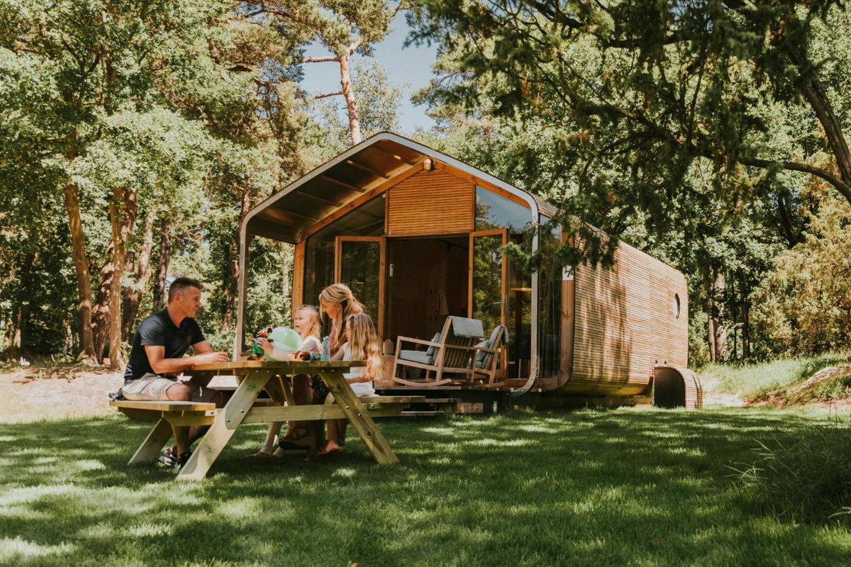 Camping Niederlande Mietunterkünfte “Wikkelhouse”