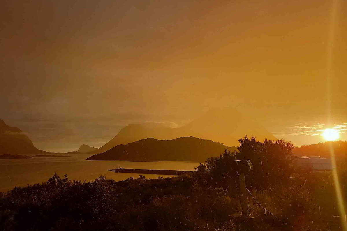 Lofoten Mitternachtssonne