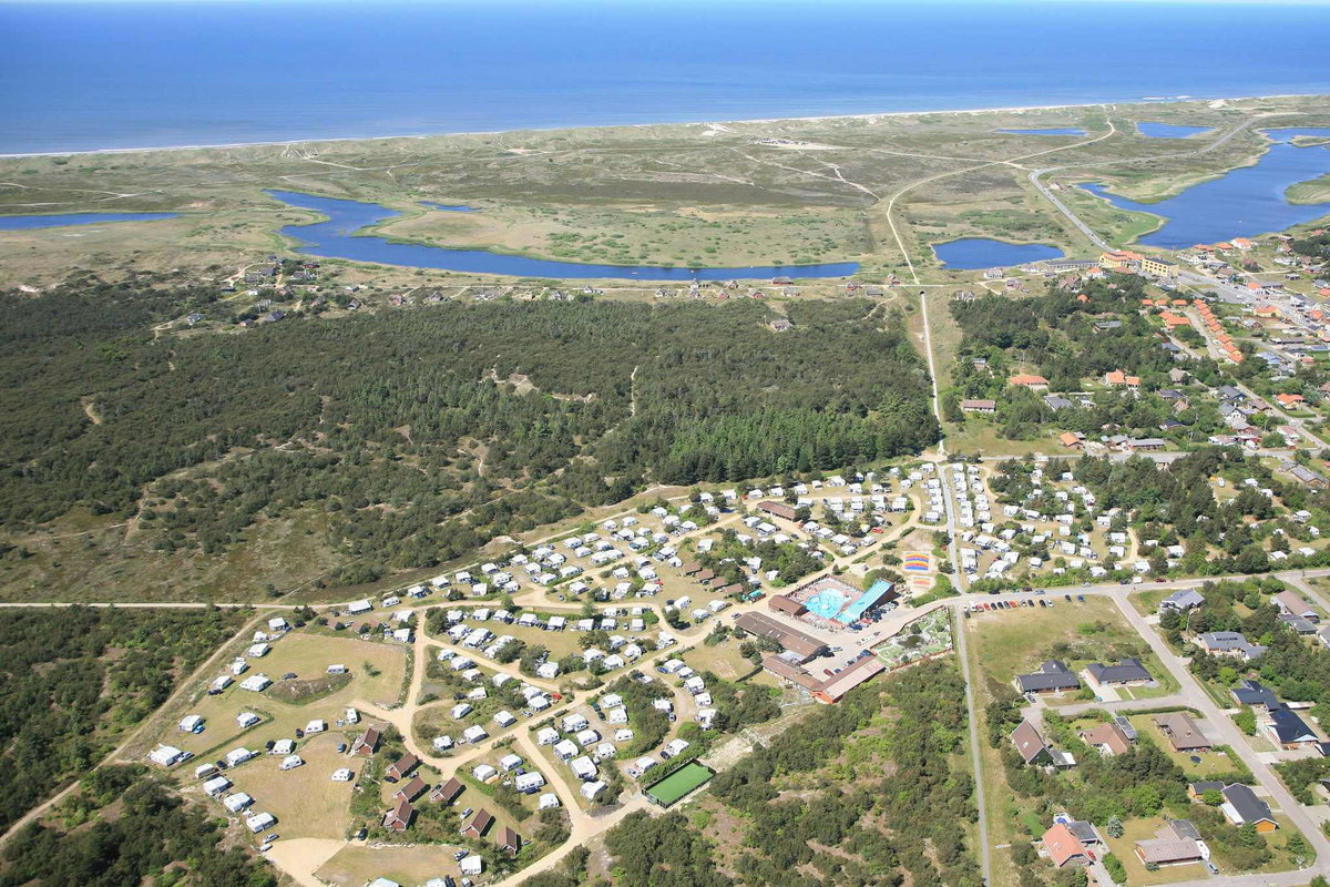 Dänemark Mietunterkünfte Familie-Camping-Nymindegab
