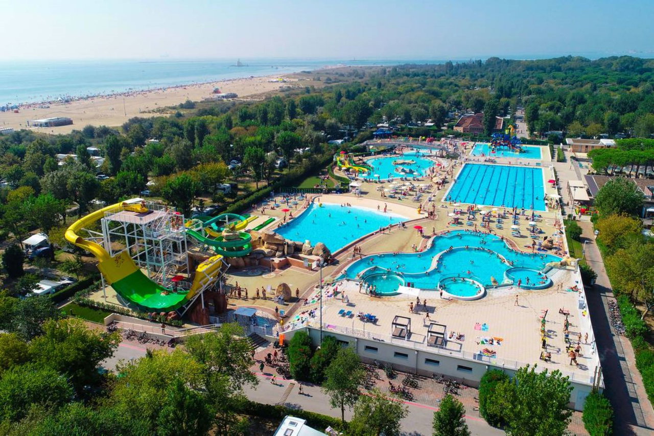 Marina di Venezia Camping Village von oben