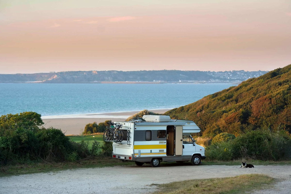 Camping Bretagne am Meer