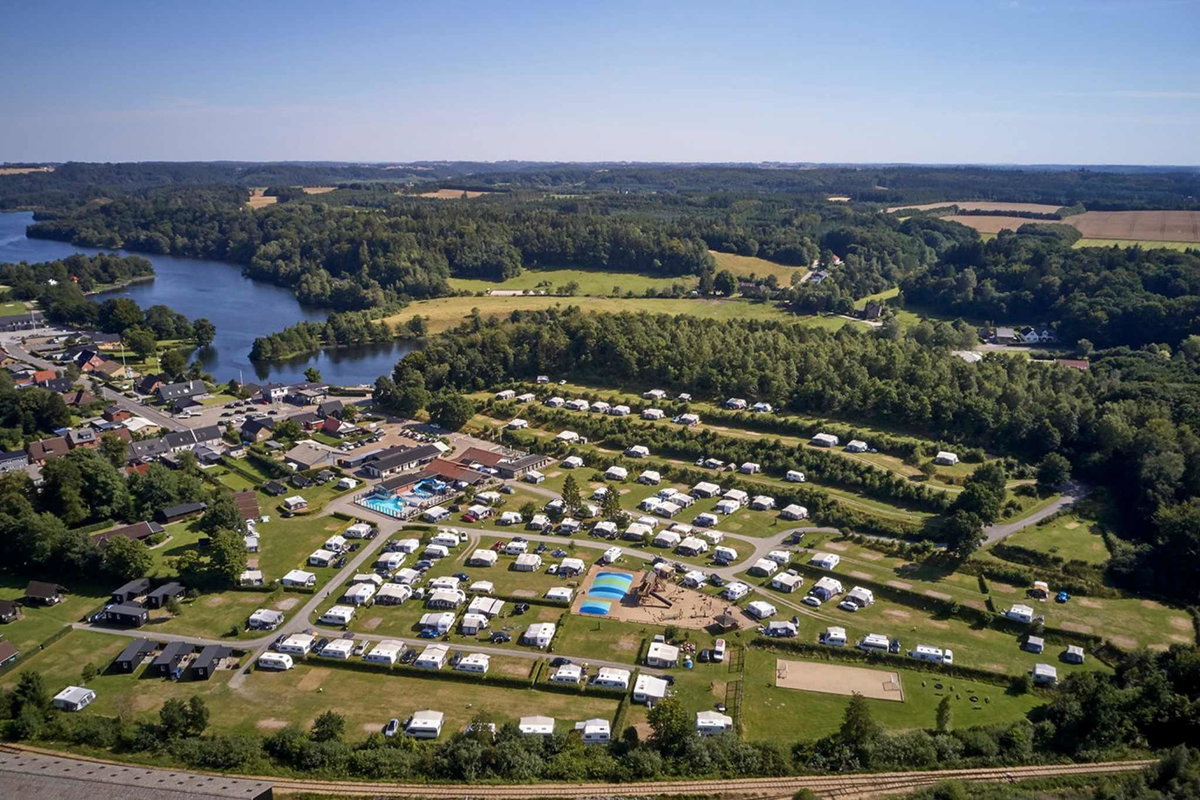 Dänemark Mietunterkünfte BryrupCamping
