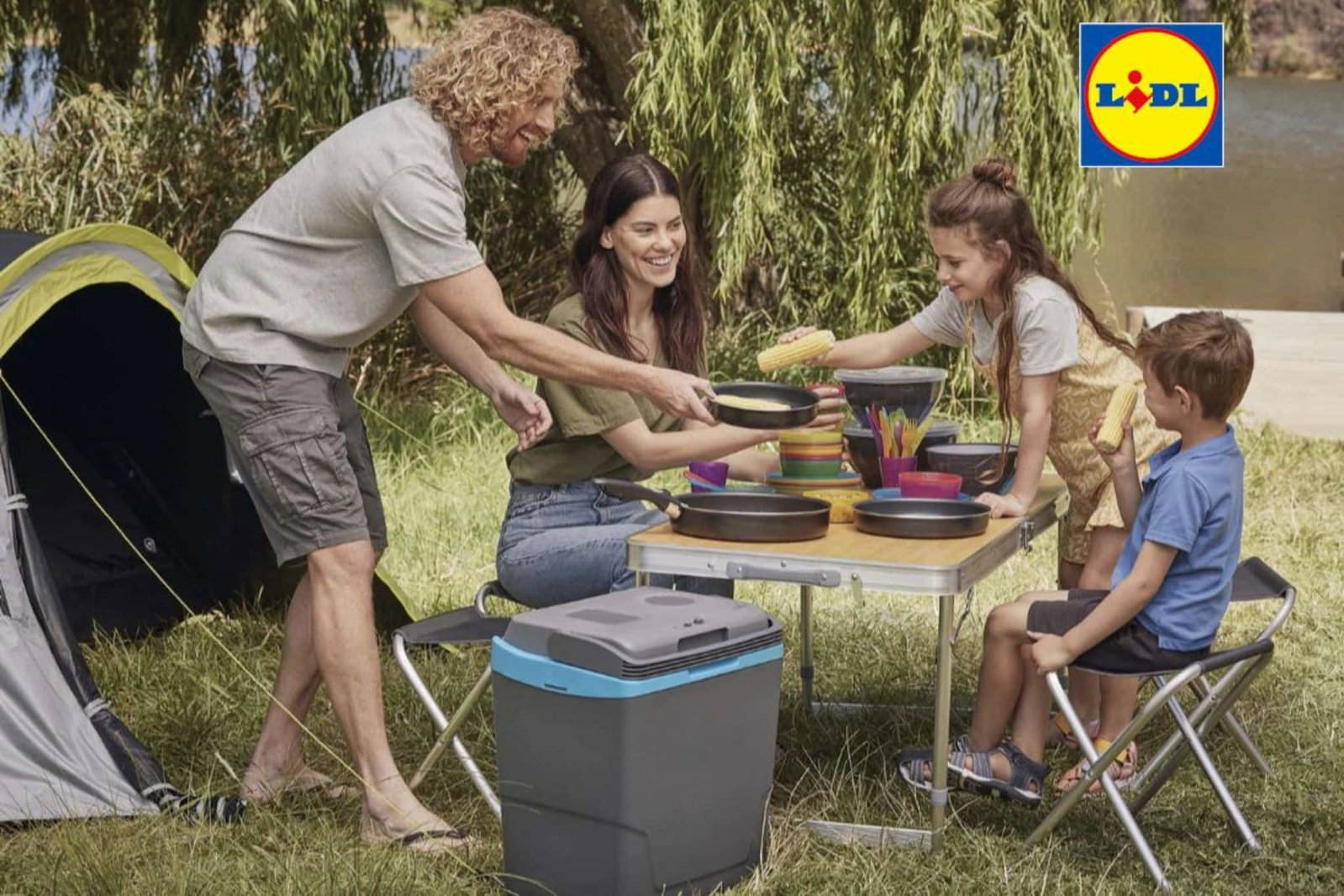 Die nächste Camper-Party kommt mit Sicherheit: Die passenden Campingmöbel gibts bei Lidl!