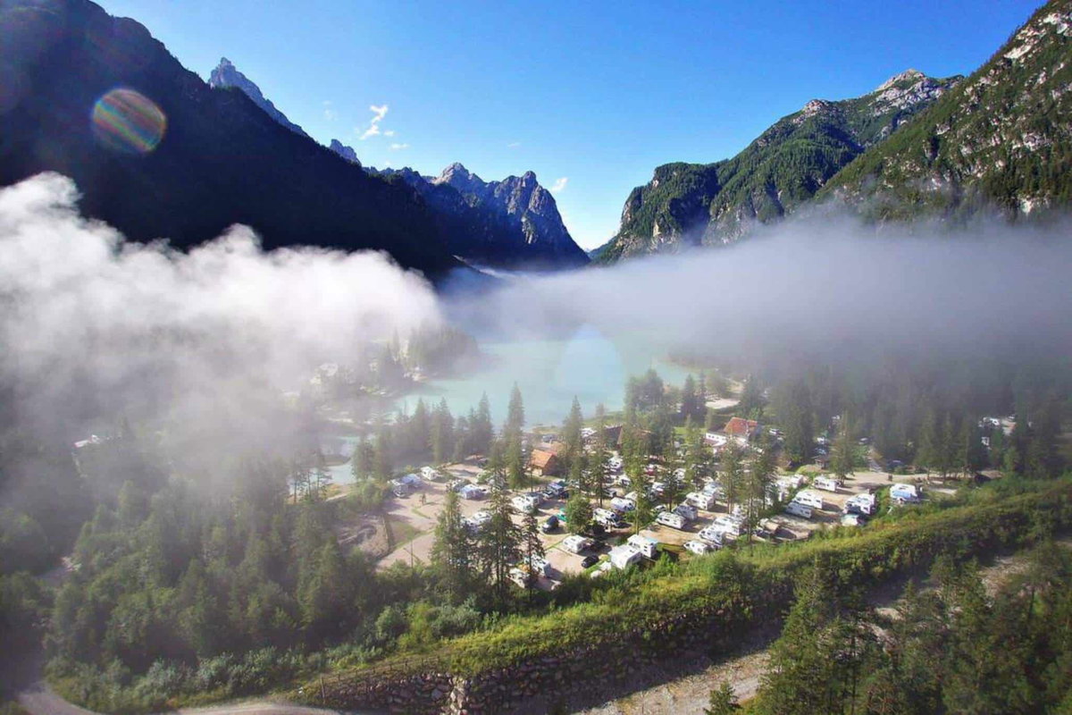 Camping in Südtirol Dolomiten