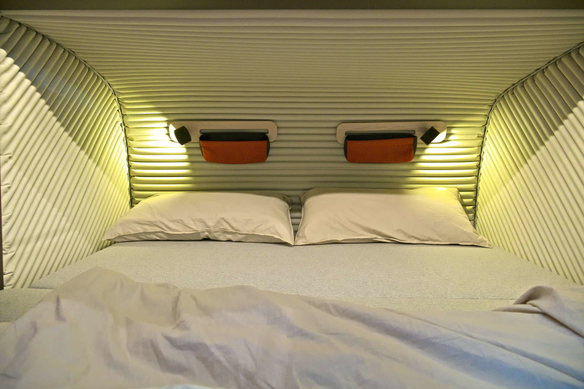 Bürstner Talis (2025) Designstudie Bett Caravan Salon 2024