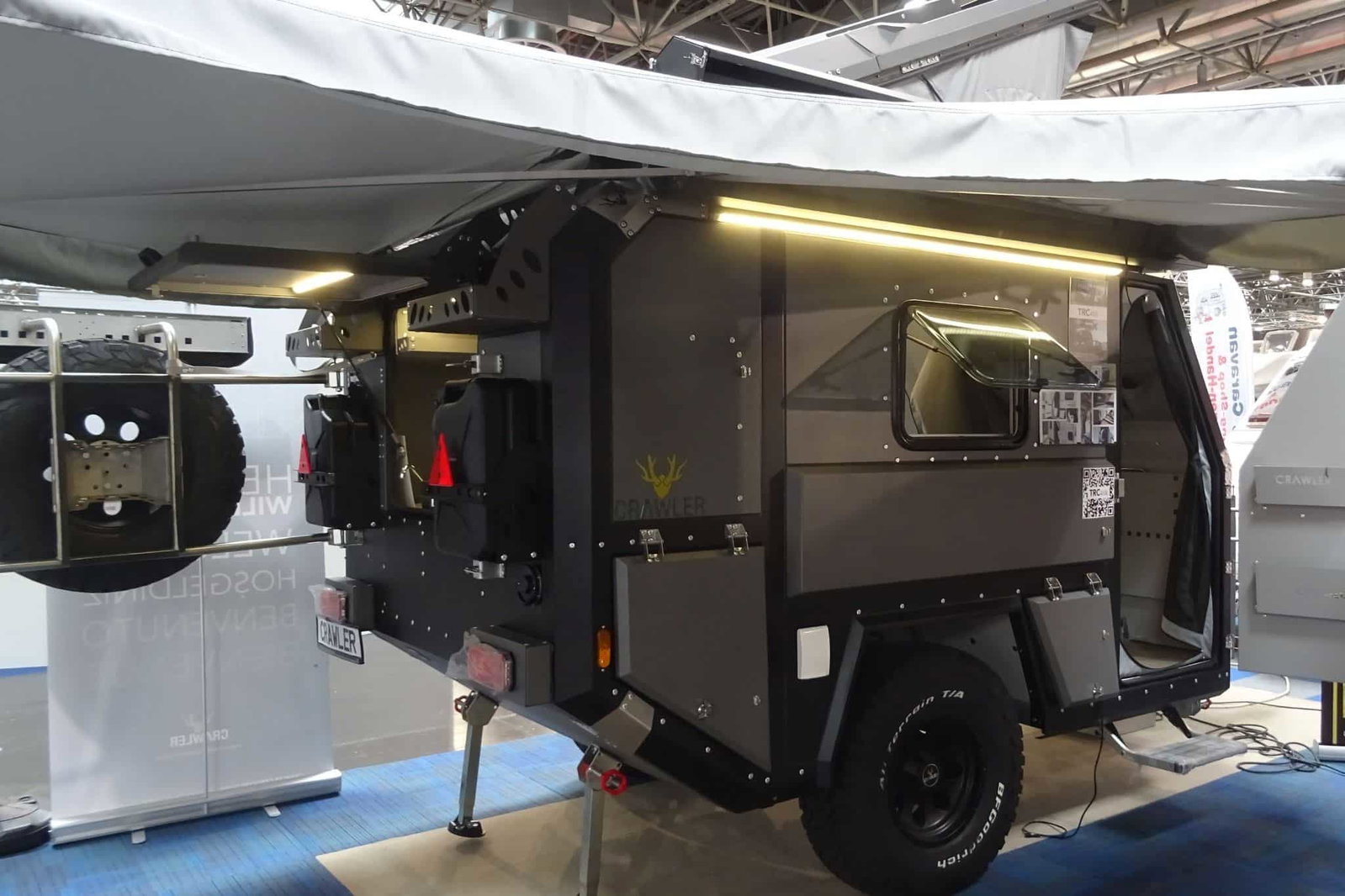 Crawler TRC 458i (2024) - Offroad-Wohnwagen mit Aluminiumkarosserie für 4 Personen