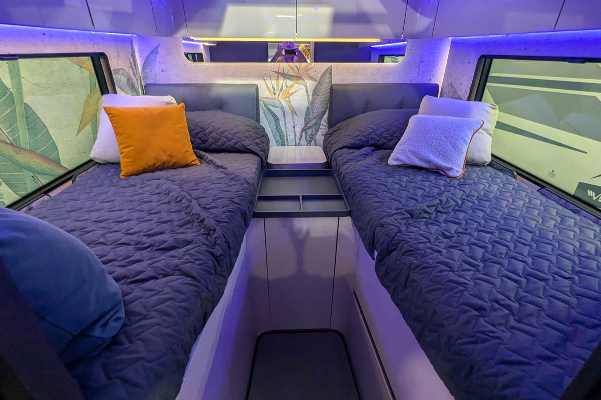 Mobilvetta Fluideen Studie Betten Caravan Salon 2024