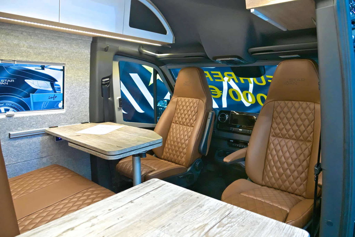StarVan Cuiser 2025 Sitze Caravan Salon 2024
