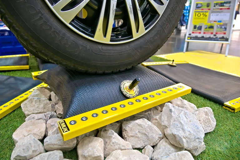 EMUK Hebekissen Air-Lift (2024) - Druckluftkissen zum Ausnivellieren von Wohnmobil und Wohnwagen