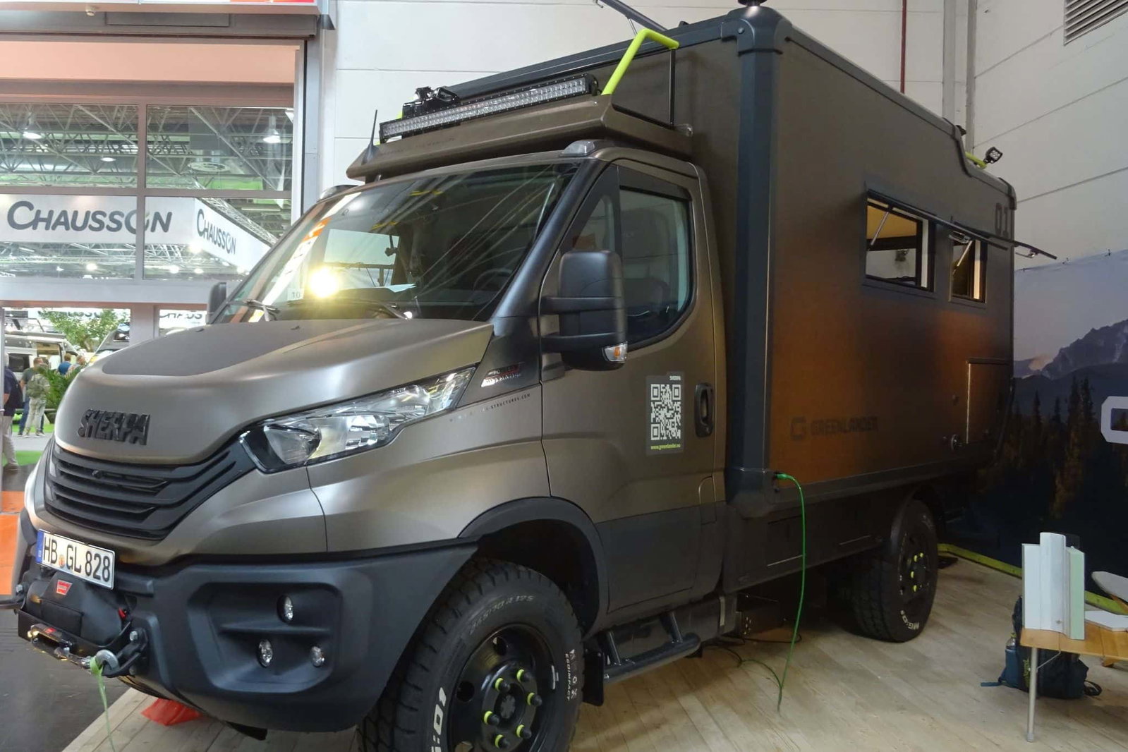 Greenlander Sherpa 4x4 (2025) - Umweltfreundliches Luxus-Wohnmobil mit Allrad-Antrieb für 2 Personen