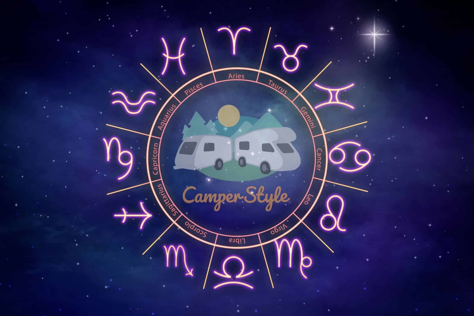 Horoskop für Camper – was erwartet dich im neuen Jahr 2025?