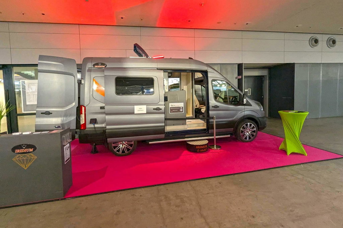 Iridium e-V25 – Der erste serienreife Elektro-Van ist da!