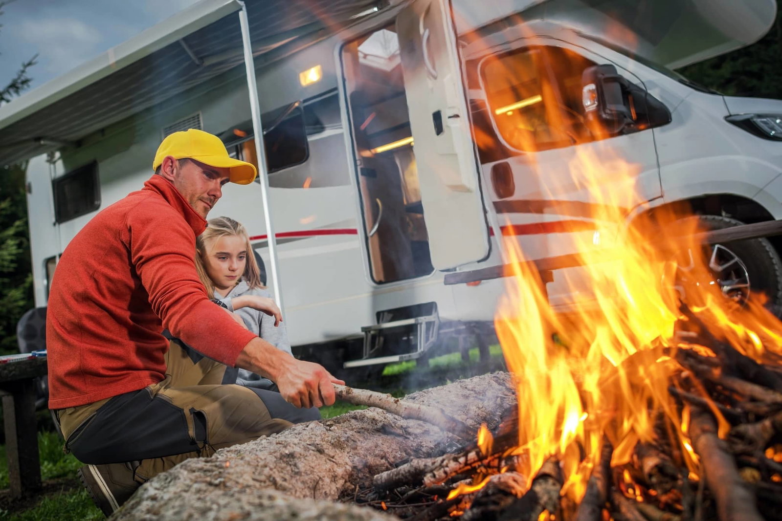 Sicherheit beim Camping mit Kindern auf dem Campingplatz