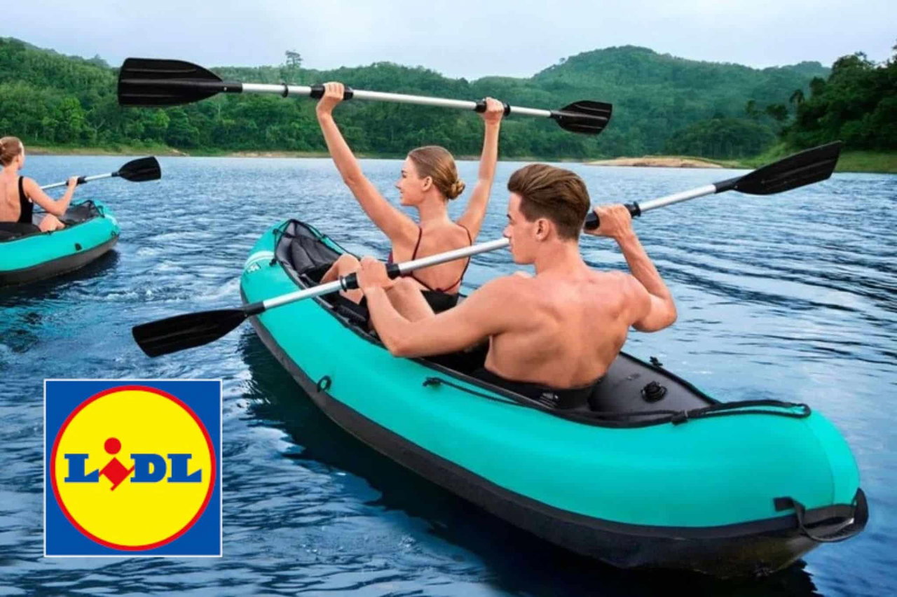 Hydro-Force Kajak-Set „Ventura“ für 2 Personen im Angebot bei LIDL