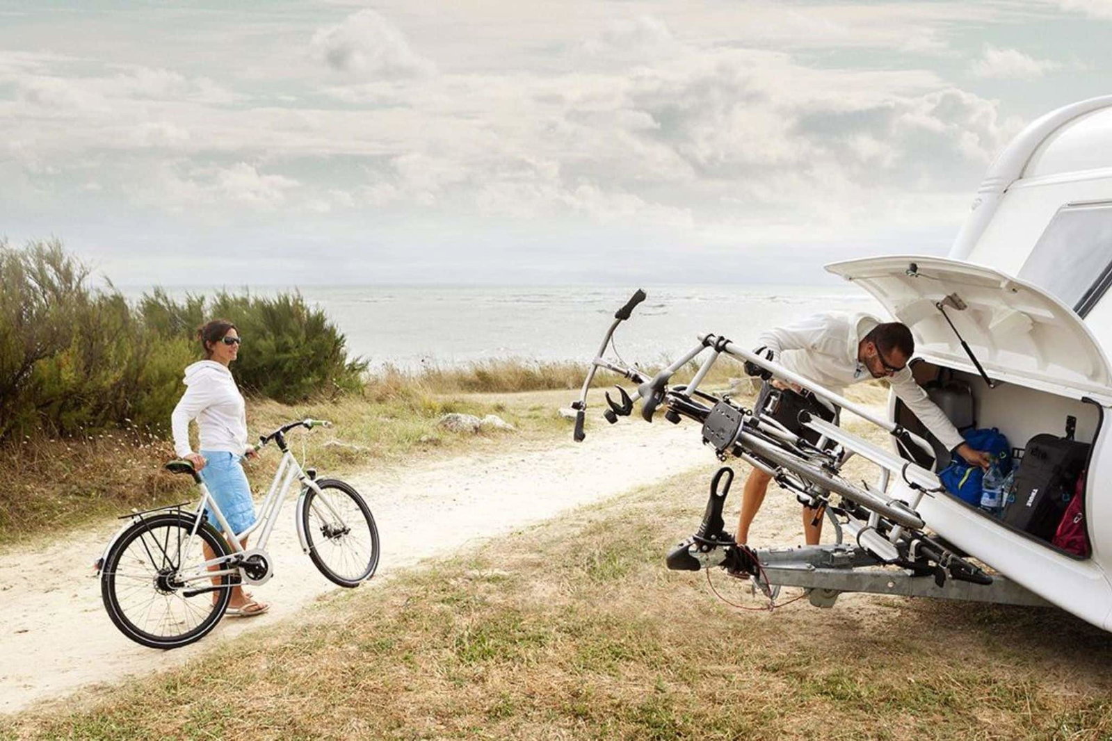 Für aktive Camper: Thule Fahrradträger für Wohnwagen zum Schnäppchenpreis!