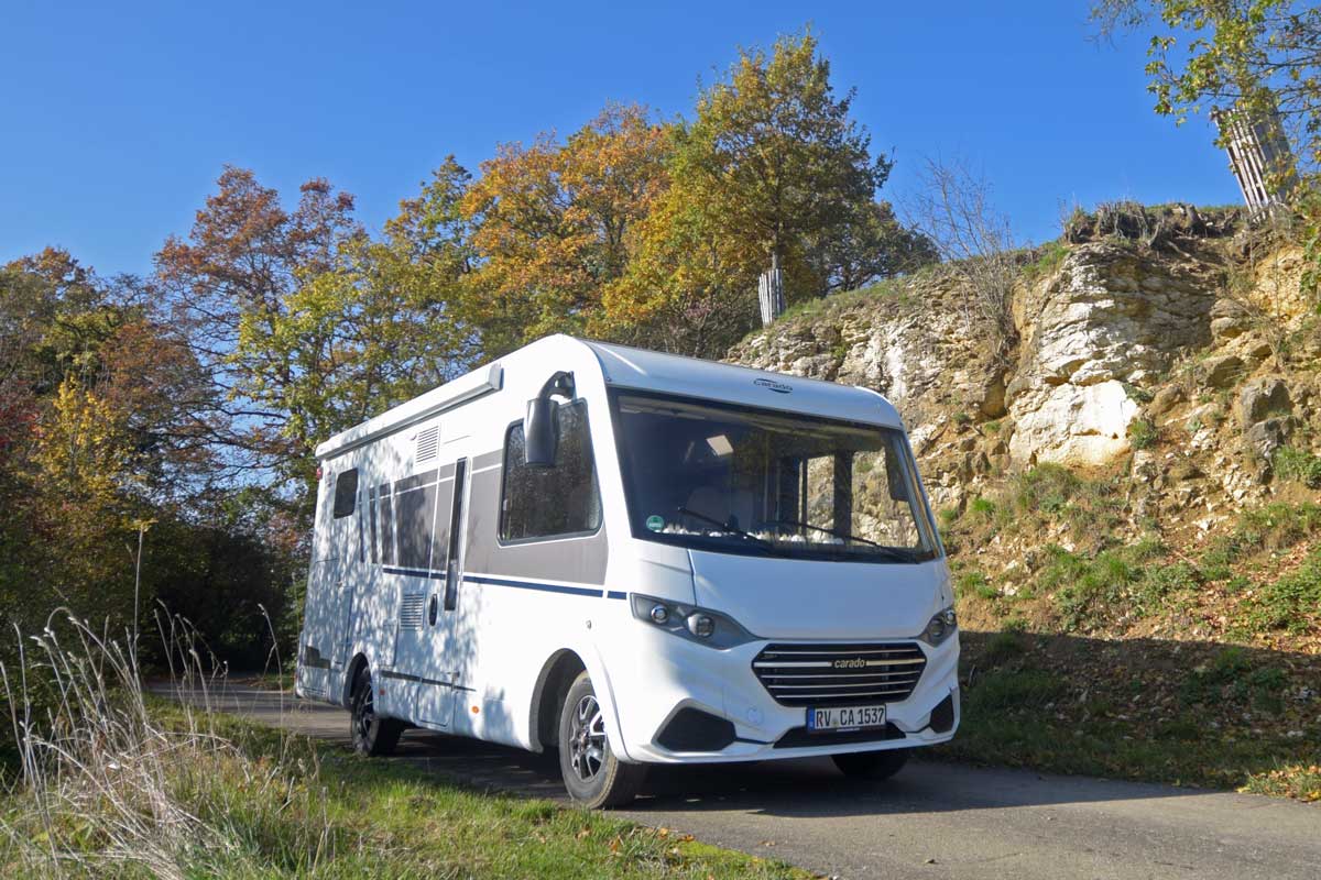 Das Chassis fügt sich elegant um die Bereifung des Fiat-Ducato-Basisfahrzeugs
