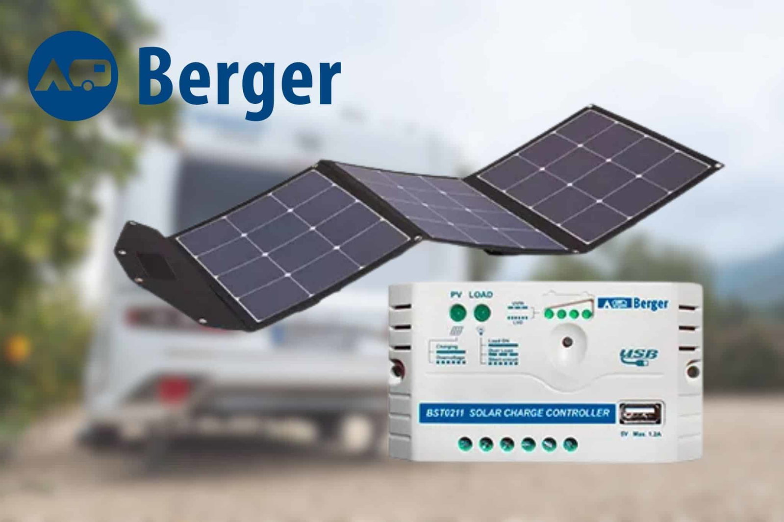 Fritz Berger haut faltbares Solarmodul zum halben Preis raus - Camping unabhängig vom Landstrom