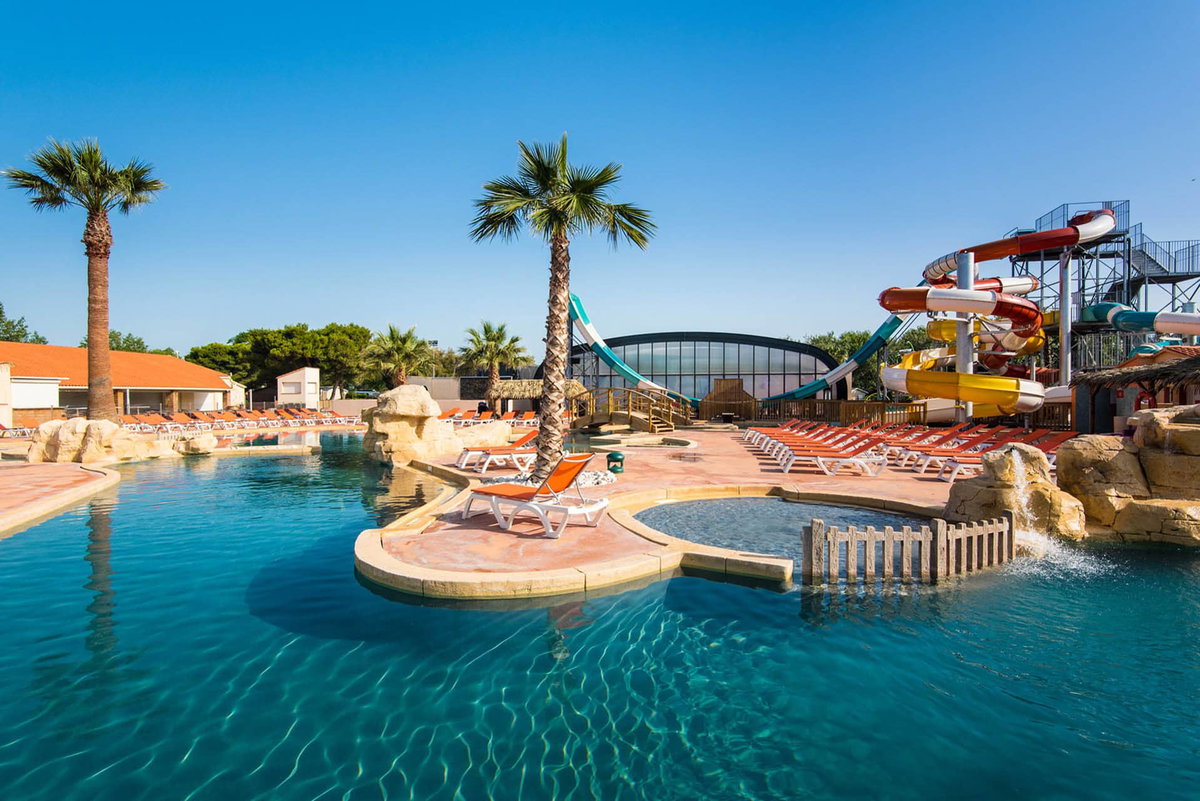 Camping in Frankreich mit Wasserpark - Camping Club MS Les Tamaris