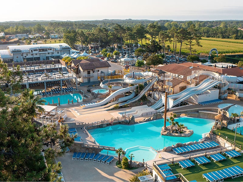 Camping in Frankreich mit Wasserpark - Camping Le Vieux Port Resort &amp; Spa
