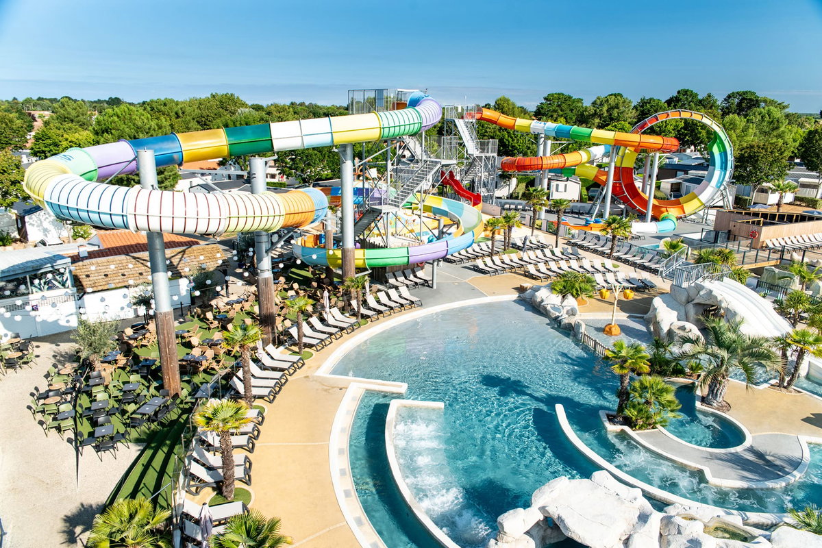 Camping Club MS Les Brunelles - Camping mit Wasserpark in Frankreich