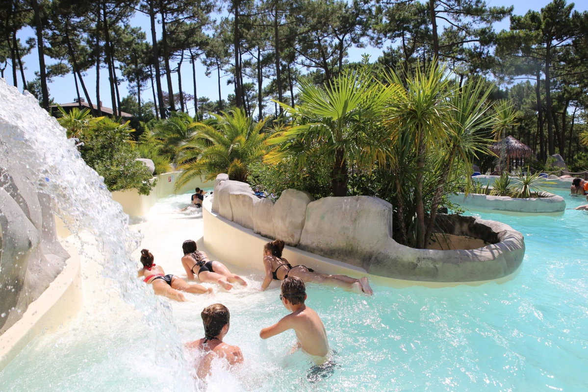 Wasserpark im Camping &amp; Spa Airotel L'Océan in  Frankreich