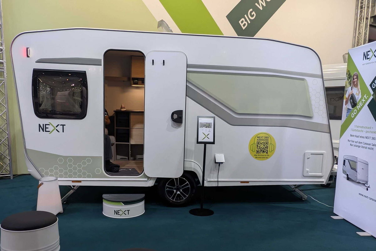 NEXT 380 (2026) auf dem Caravan Salon 2025