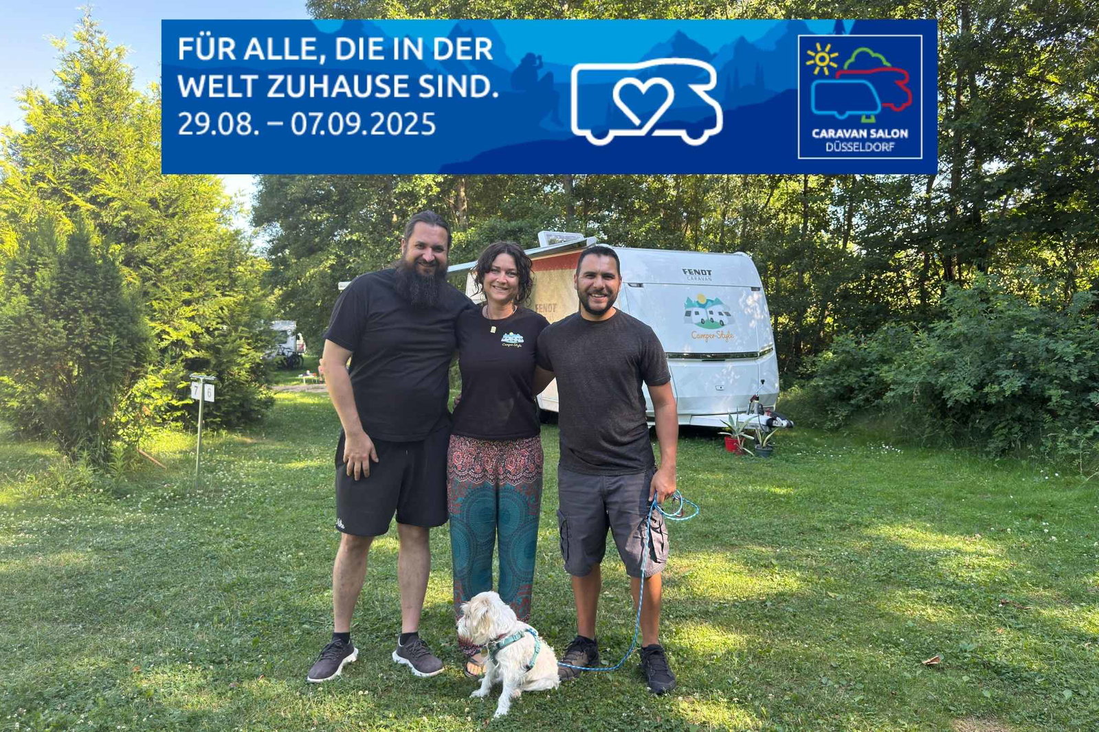 Triff uns live auf dem Caravan Salon