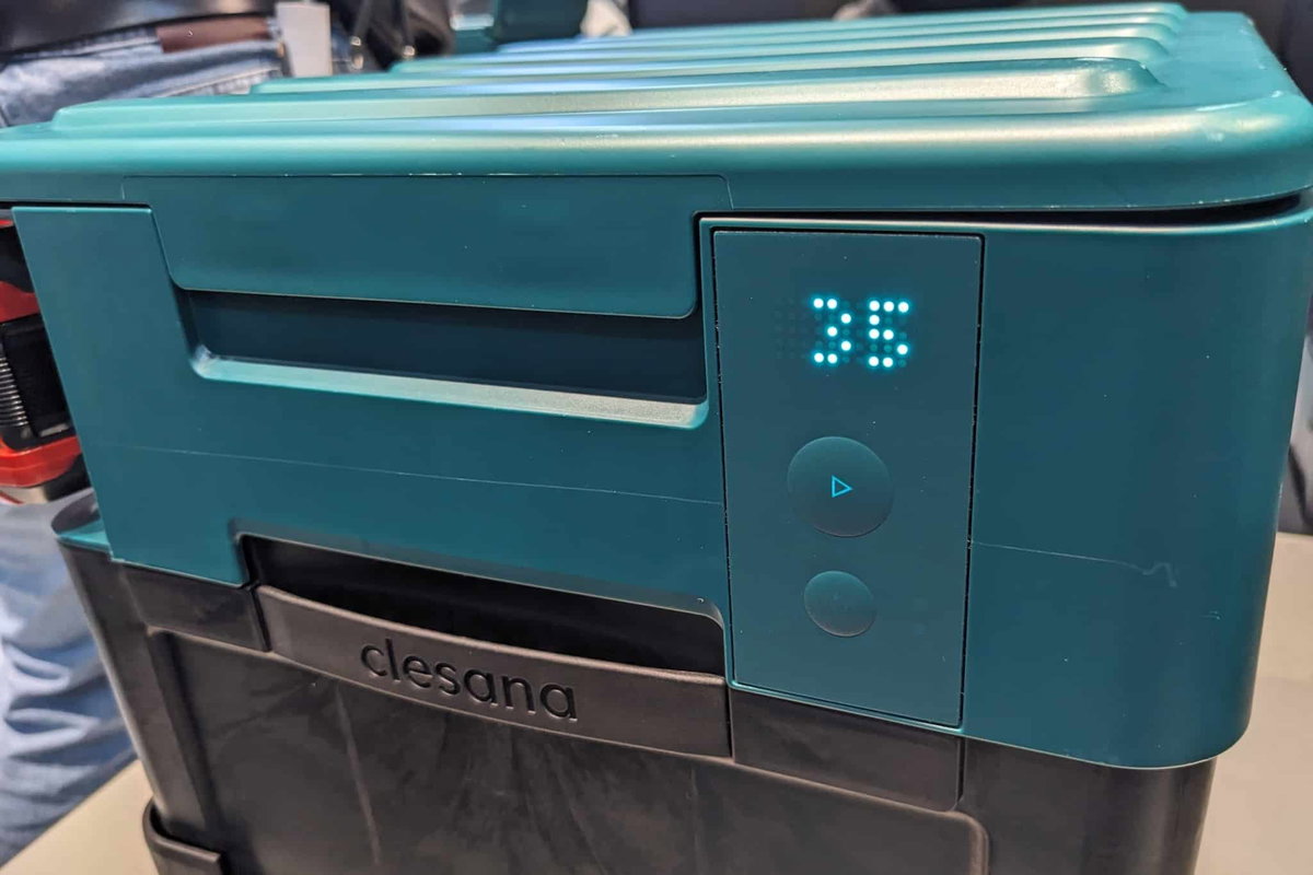 Clesana X1 auf dem Caravan Salon 2025 - Knöpfe und Anzeige
