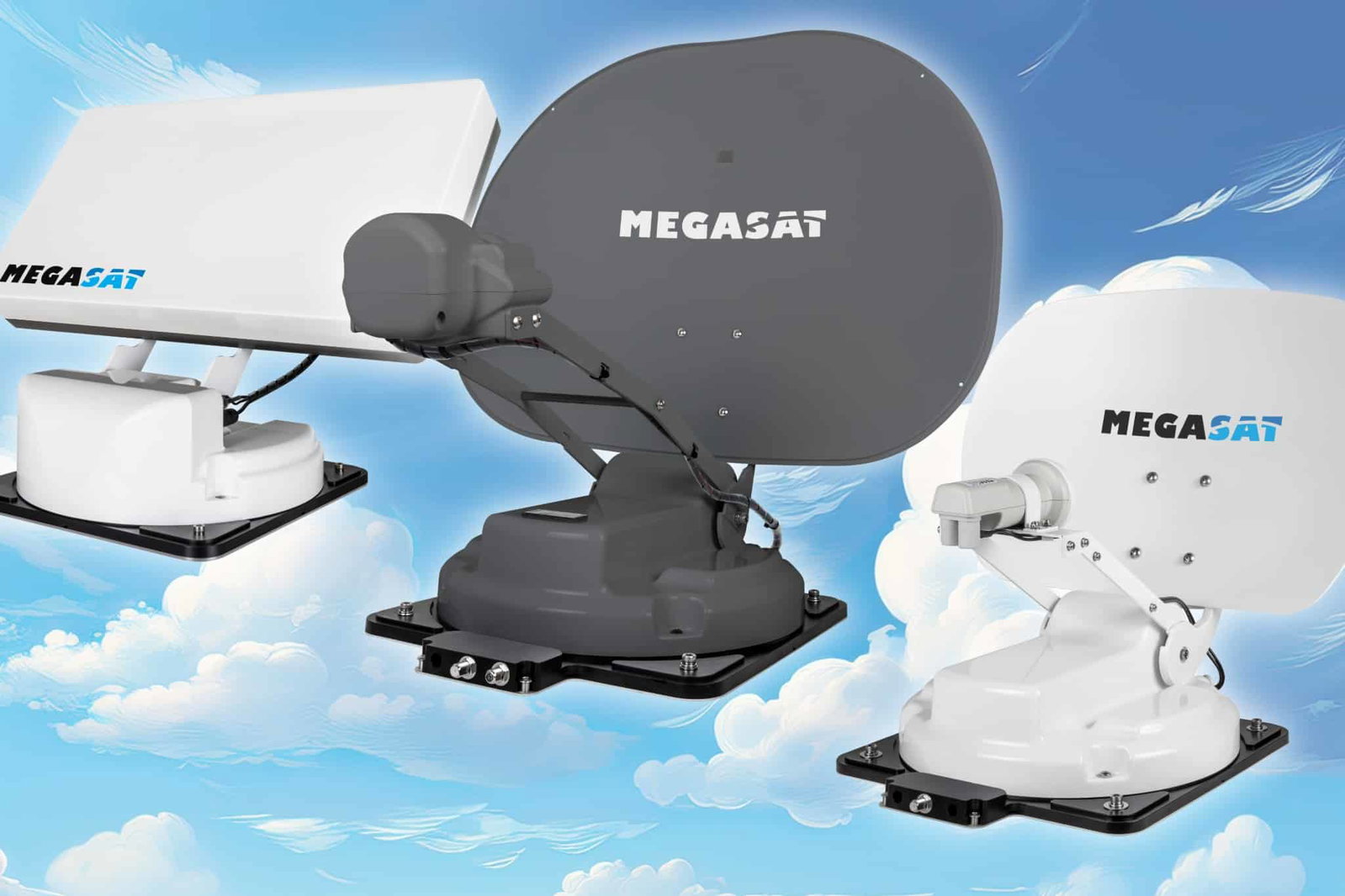 Nie wieder SAT-Updates? Die MEGASAT-Neuheiten 2026 vom Caravan Salon