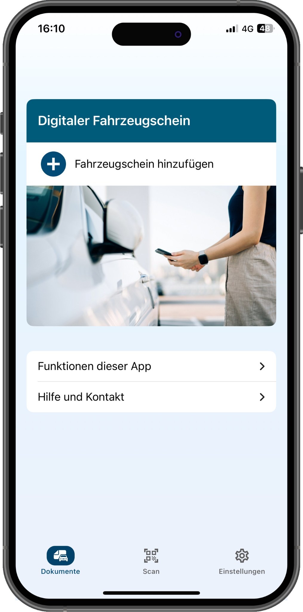 Digitale Fahrzeugpapiere für Camper und Van.
