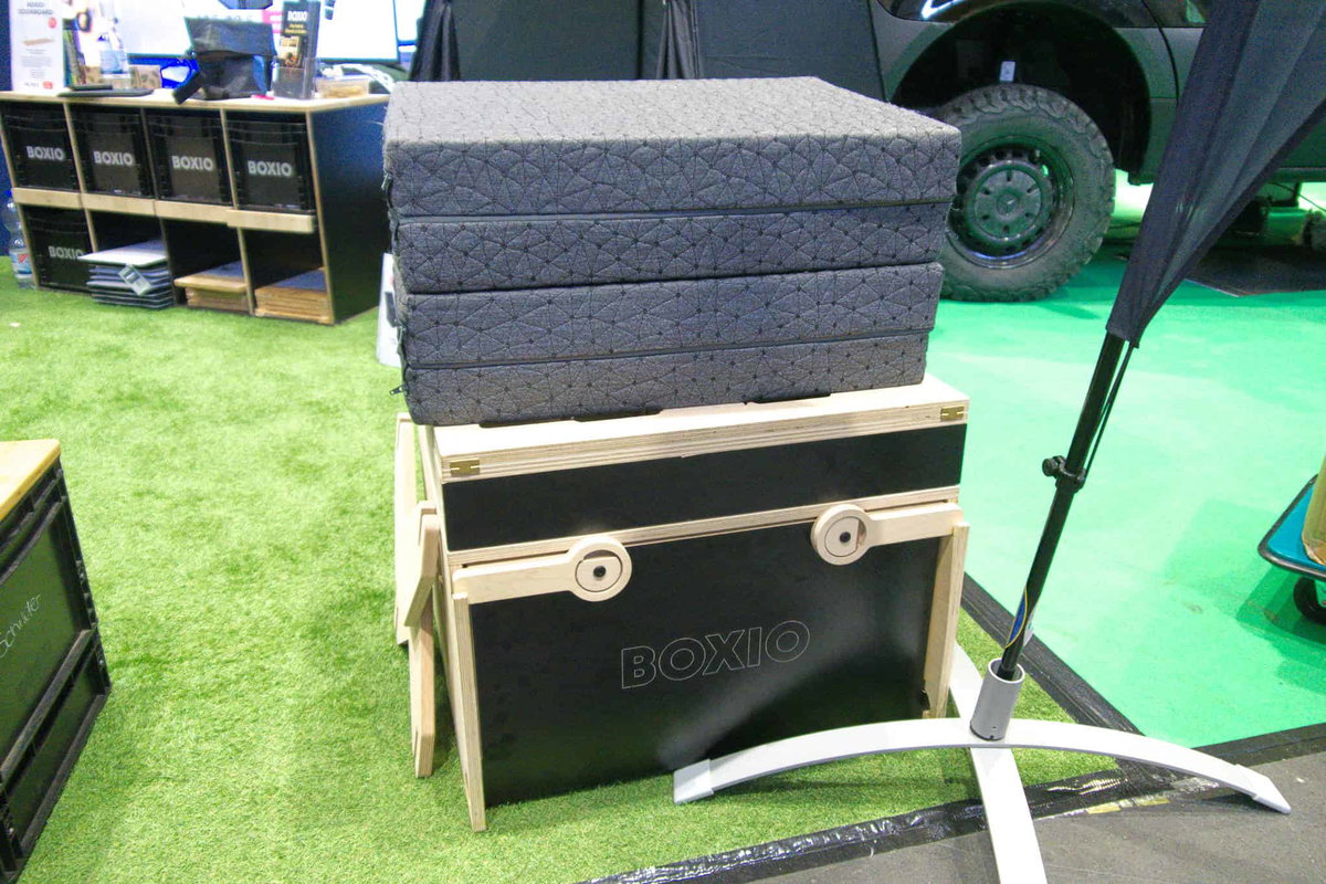 BOXIO Rack auf der REISEN & CARAVANING Hamburg 2026