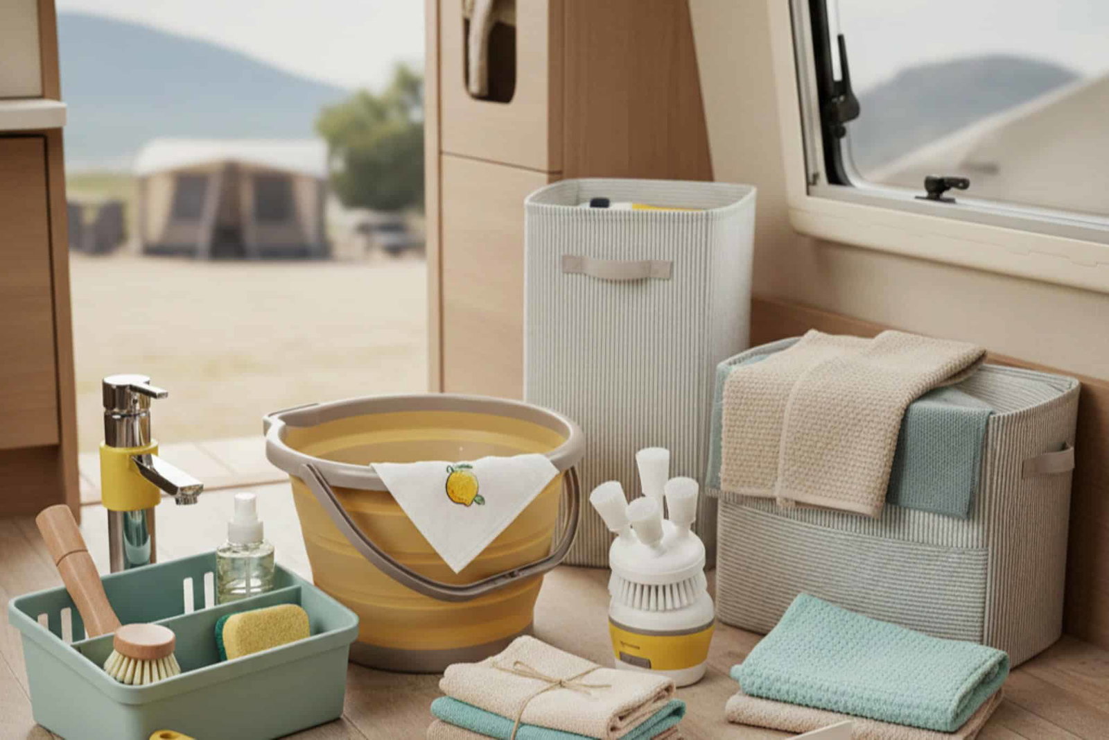 Frühjahrsputz im Camper: Günstige Helfer für einen sauberen Start in die neue Saison 2026