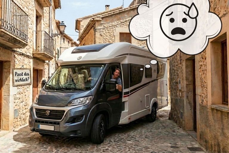 Plötzlich 3,5‑Tonnen unterm Hintern: In 7 Schritten zum sicheren Wohnmobil-Fahrer