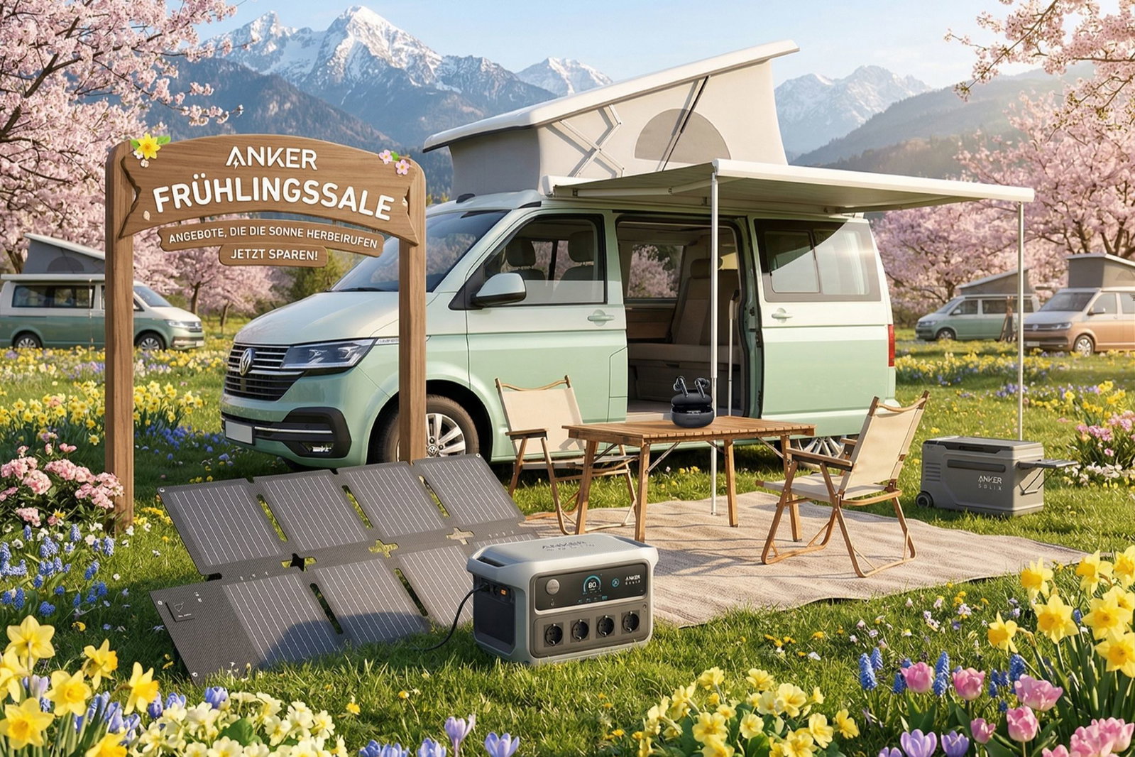 Anker Frühlings-Sale: Massiv sparen & Gratis-Gimmicks für die Camping-Saison 2026 sichern!