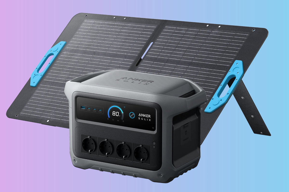Anker SOLIX C1000 Gen 2 mit 100 W Solarpanel
