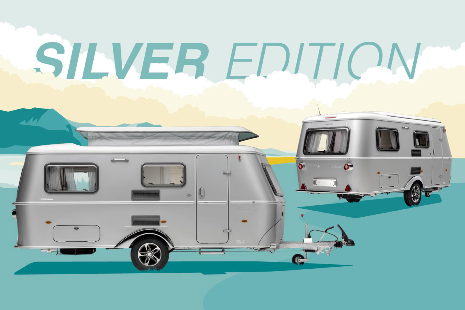 Eriba Touring Silver Edition: Vielseitiger Wohnwagen mit Retro-Chic und moderner Technik