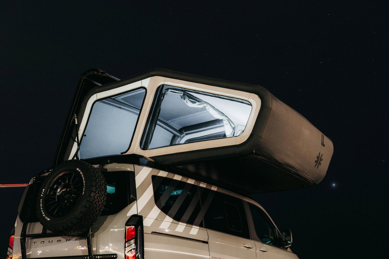 2,50 Meter Stehhöhe im Mini-Camper? Dieses neue Luftdach macht es möglich