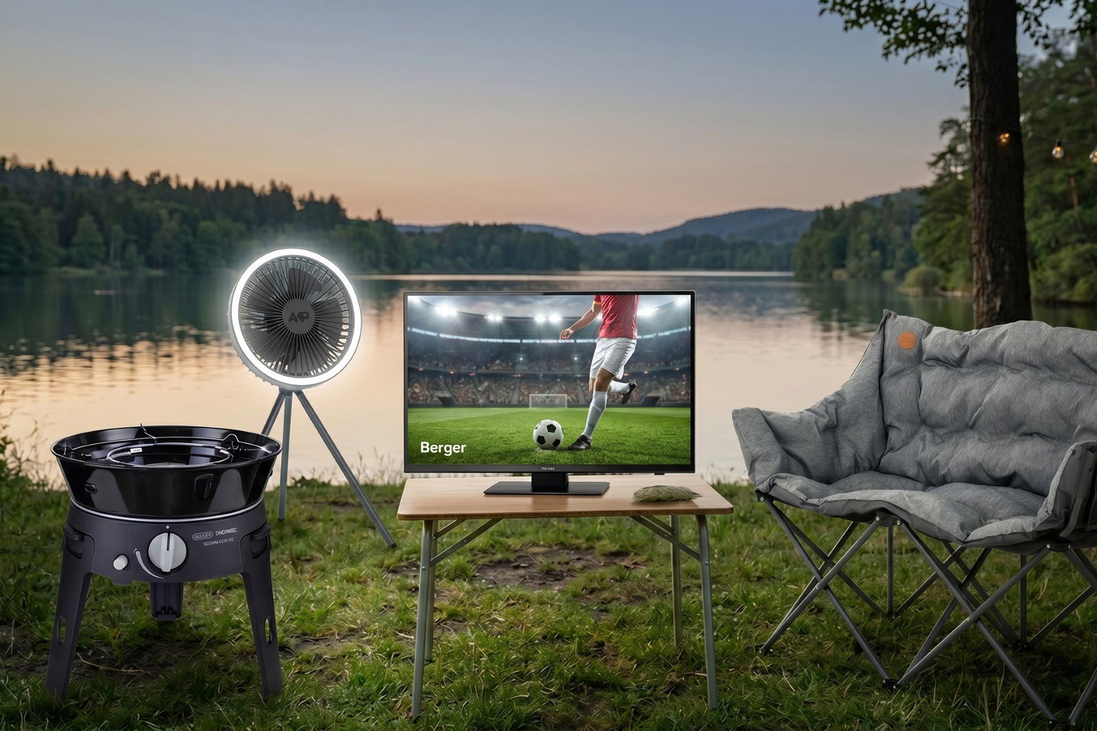Fußball-WM im Camper: Mit diesen Berger-Schnäppchen verpasst du auch unterwegs kein Tor!