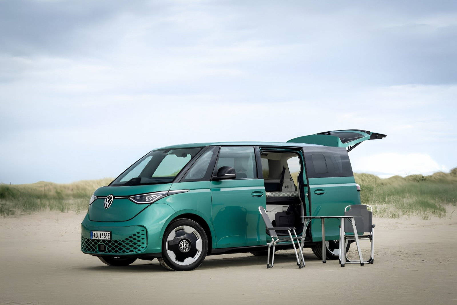 "Gute-Nacht-Paket" für den I.D. Buzz: Macht das Upgrade den E-Bulli wirklich zum Camper?