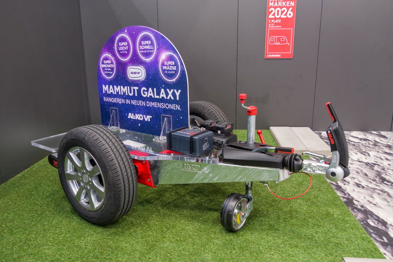 Leichter, schneller, smarter: Der neue AL-KO Mammut Galaxy Rangierantrieb für Wohnwagen im Detail