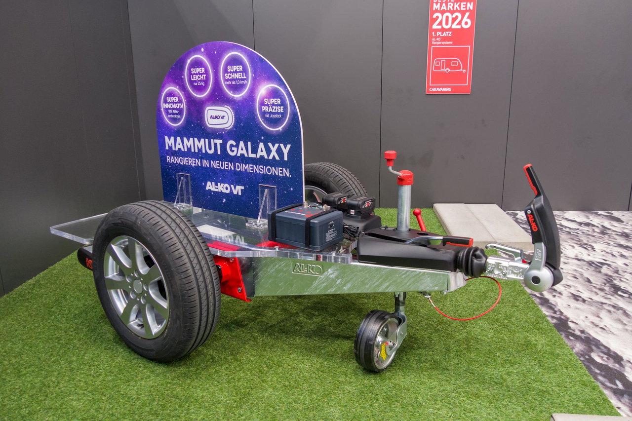 Leichter, schneller, smarter: Der neue AL-KO Mammut Galaxy Rangierantrieb für Wohnwagen im Detail