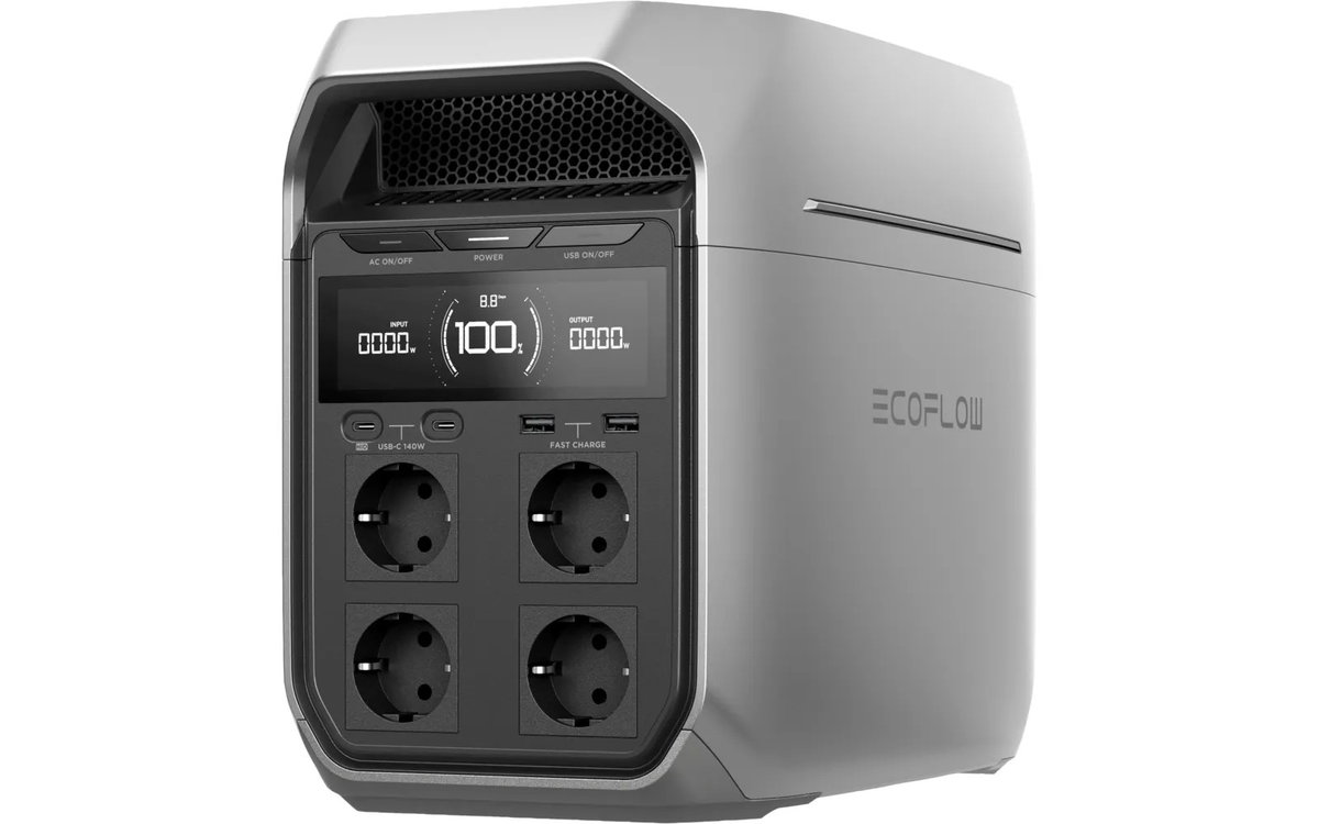 EcoFlow Delta 3 Plus - Tragbare Powerstation