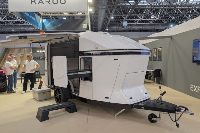 Caravan Salon live: Wie ein finnischer Hersteller das Konzept Caravaning revolutionieren will