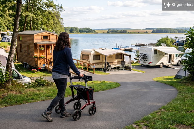 Kaffeepause: Erster inklusiver Campingplatz Deutschlands & Infos zum brandneuen KIA PV7