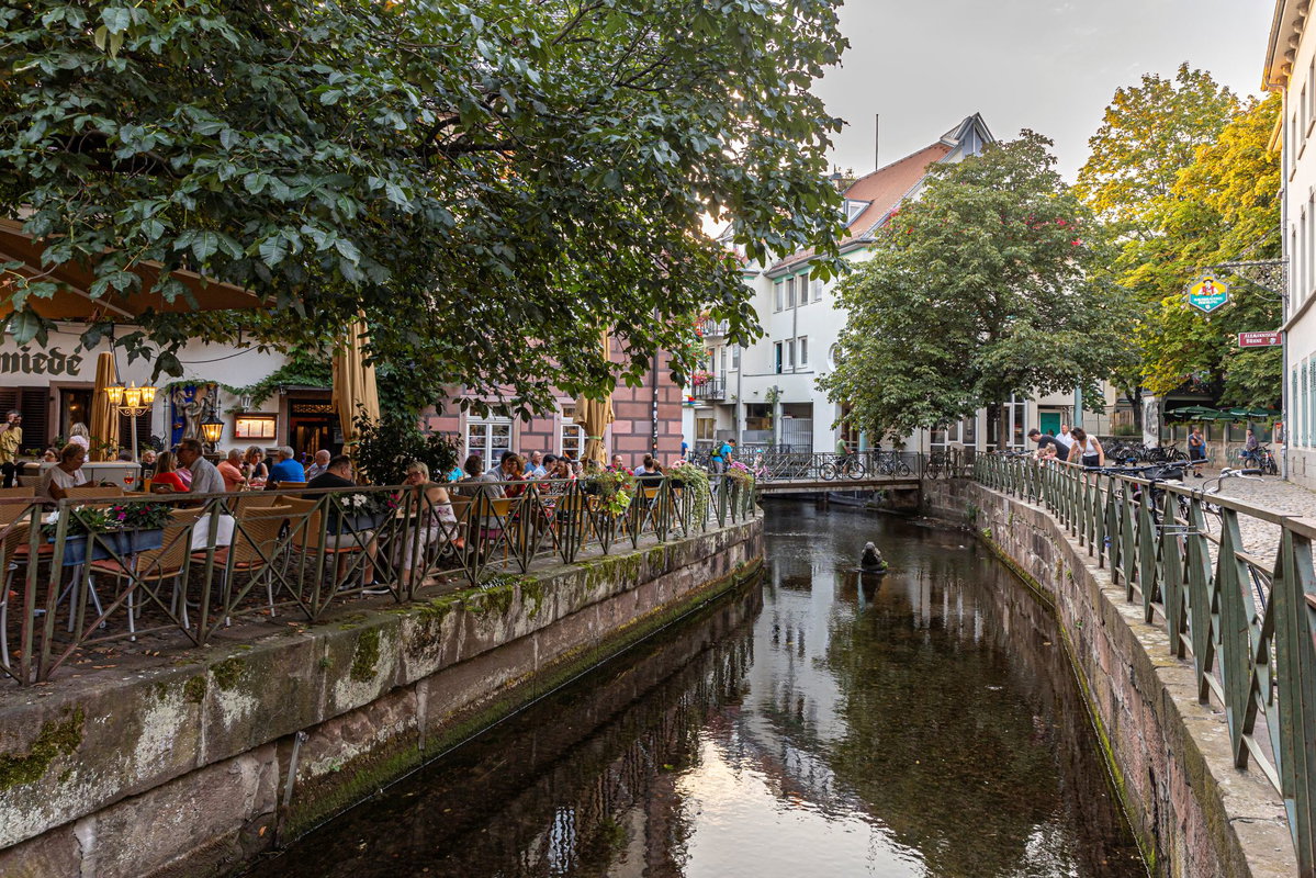 Wasserläufe durch die Altstadt.